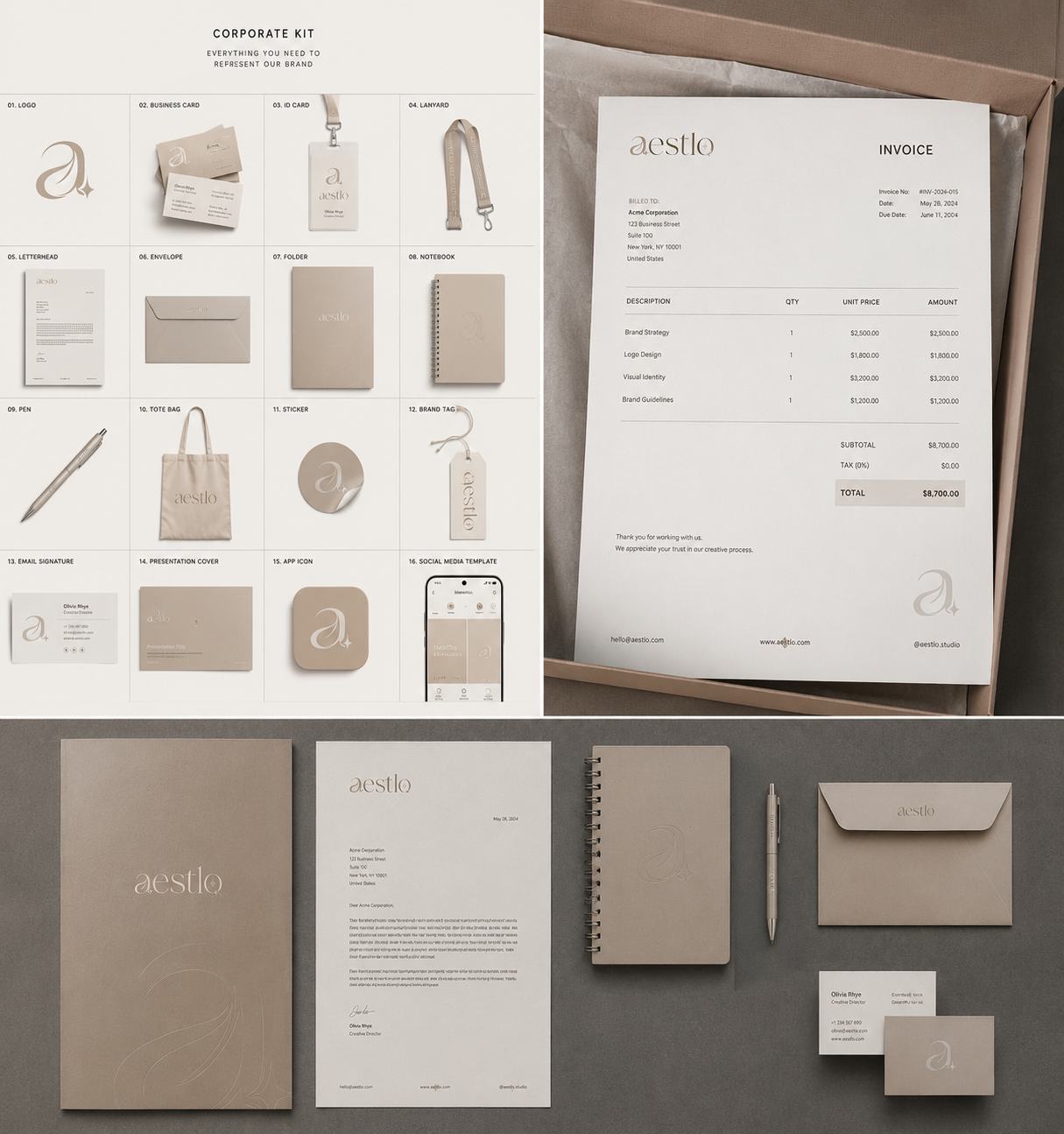 Corporate kit