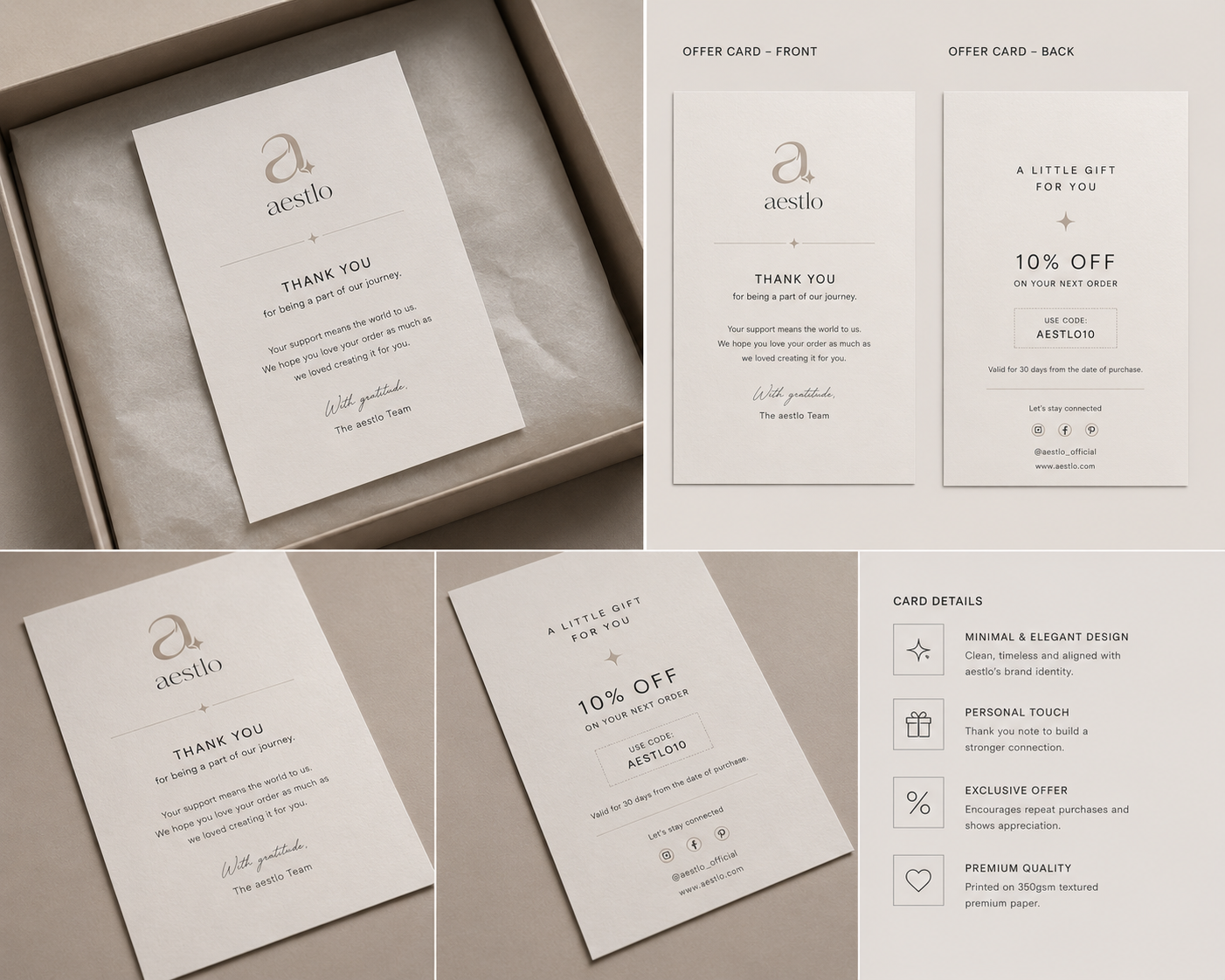 Thank you cards
